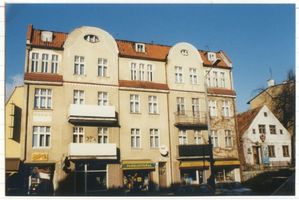 Lötzen, Stadt, Kreis Lötzen Lötzen, Lycker Straße, Geschäftshäuser 