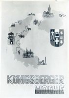Königsberg (Pr.), Stadtkreis Königsberg Königsberg (Pr.), Plakat  Königsberger Woche  