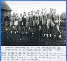 Ratshof, Stadtkreis Königsberg Ratshof, Sportclub Borussia , Fußballwerbespiel in Pregelswalde Ратсхоф, спортклуб «Боруссия», рекламный футбольный матч в Прегельсвальде