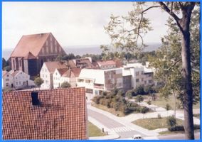 Frauenburg, Kreis Braunsberg Frauenburg, Blick auf die Stadt und das Haff III 