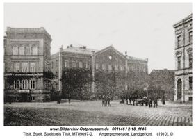 Tilsit, Stadt, Stadtkreis Tilsit Angerpromenade 19