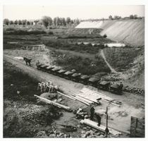 Palmnicken, Kreis Samland Palmnicken, Bernsteinwerk, Tagebau, Abbau der Blauen Erde Пальмникен, янтарный завод, карьер, выемка голубой земли