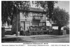 Übermemel, Ort, Stadtkreis Tilsit Rombinusweg 4