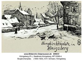 Königsberg (Pr.), Stadtkreis Königsberg Burgkirchenplatz