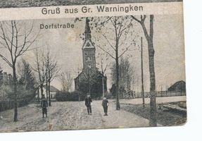 Steinkirch, Kreis Schloßberg Steinkirch, fr. Groß Warningken, Dorfstraße 