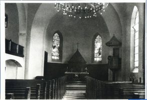 Königsberg (Pr.), Stadtkreis Königsberg Königsberg (Pr.), Rosenau, Kirche, Innen Königsberg, Stadtteil Rosenau