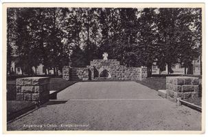 Angerburg Kr. Angerburg, Stadt, Kreis Angerburg Angerburg Kr. Angerburg, Kriegerdenkmal 