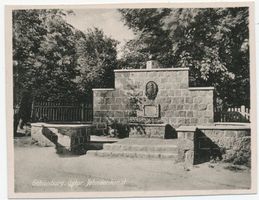 Gehlenburg, Kreis Johannisburg Gehlenburg, Jahn-Denkmal 