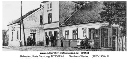 Babenten, Kreis Sensburg  