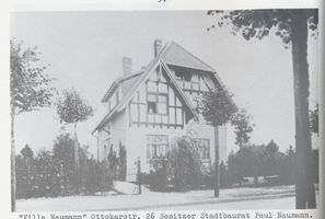 Königsberg (Pr.), Stadtkreis Königsberg Ottokarstraße 26 Königsberg, Amalienau,  Ottokarstraße 26  Villa Naumann  Königsberg, Stadtteil Amalienau