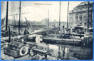 Königsberg (Pr.), Stadtkreis Königsberg Königsberg (Pr.), Hafenpartie XI Königsberg, Pregel
