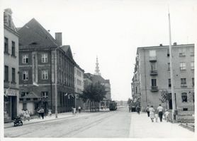 Elbing, Stadt, Stadtkreis Elbing Mühlendamm (fr. größter Teil des Äußeren Mühlendamms) Elbing, Innerer Mühlendamm nach 1945 Elbing, Straßen und Plätze