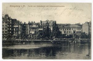 Königsberg (Pr.), Stadtkreis Königsberg Königsberg (Pr.), Partie am Schlossteich XV Königsberg, Schloßteich