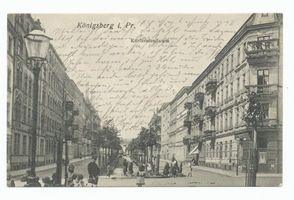 Königsberg (Pr.), Stadtkreis Königsberg Kurfürstendamm Königsberg, Kurfürstendamm III Кёнигсберг, Курфюрстендамм, III