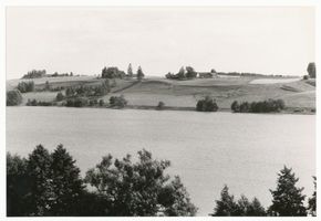  Masuren, See und Gehöfte im Kreis Sensburg Masurische Seen