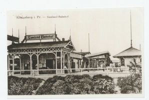 Königsberg (Pr.), Stadtkreis Königsberg Königsberg, Samland-Bahnhof Königsberg, Bahnhöfe