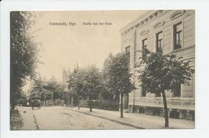 Guttstadt, Kreis Heilsberg Guttstadt, Partie bei der Post 