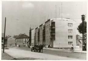 Sensburg, Stadt, Kreis Sensburg Sensburg, Warschauer Straße, Neubauten 