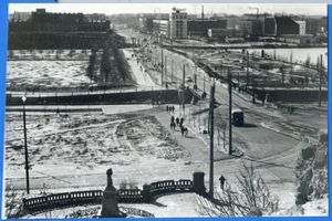 Königsberg (Pr.), Stadtkreis Königsberg Königsberg, Blick über das ehemalige Bismarckdenkmal Richtung Kneiphof Königsberg, Zweiter Weltkrieg und das Ende