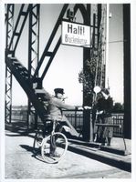 Ruß, Kreis Heydekrug Ruß, Brücke, Brückenkasse (wahrscheinlich Ruß ?) 