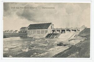 Friedland (Ostpr.), Kreis Bartenstein Friedland (Ostpr.), Kraftwerk an der Alle I Фридланд (Вост. Пруссия), электростанция на реке Алле, I
