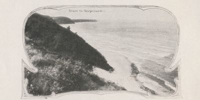 Georgenswalde, Kreis Samland Georgenswalde, Strand 