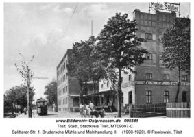 Tilsit, Stadt, Stadtkreis Tilsit Splitterer Straße 1