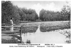 Görlitz Kr. Rastenburg, Gut, Kurhaus und Bahnstation, Kreis Rastenburg 