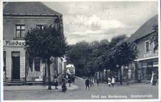 Nordenburg, Stadt, Kreis Gerdauen Nordenburg, Kirchenstraße V Норденбург, Кирхенштрассе, V