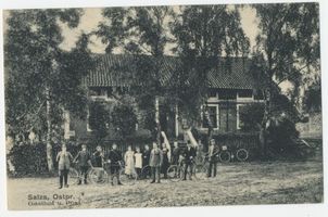 Salza, Kreis Lötzen Salza, Gasthof und Post 