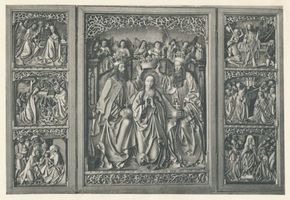  Ostpreußen, Kirche wo ? Flügelaltar Восточная Пруссия, церковь, где?, складной алтарь