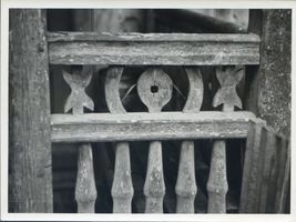 Altkelbunken, Kreis Sensburg Altkelbunken, Teil der Holzveranda 