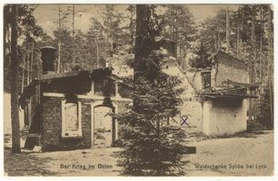 Walden, Ort mit Försterei und Bahnstation, Kreis Lyck 