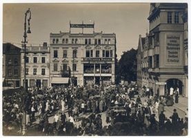 Allenstein, Stadtkreis Allenstein Marktplatz Allenstein, Marktplatz, Markttreiben 