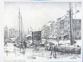 Königsberg (Pr.), Stadtkreis Königsberg Königsberg (Pr.), Winter im Innenhafen 