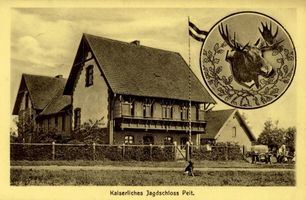 Pait, Kreis Elchniederung Pait, Kaiserliches Jagdschloß II Pait, Jagdschloß - Jagdhaus