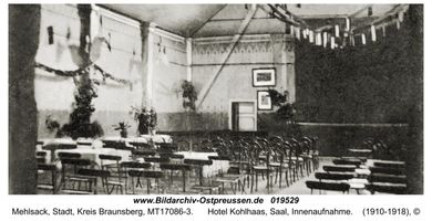 Mehlsack, Stadt, Kreis Braunsberg  