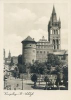 Königsberg (Pr.), Stadtkreis Königsberg Königsberg (Pr.), Kaiser-Wilhelm-Platz mit Schloß XXXII Königsberg, Stadtteil Altstadt (Umgebung des Schlosses)