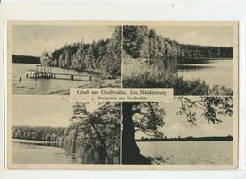 Großwalde Kr. Neidenburg, Kreis Neidenburg Großwalde Kr. Neidenburg, 4 Seepartien um Großwalde Гроссвальде, район Найденбург, 4 вида у озёр вокруг Гроссвальде