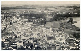 Sensburg, Stadt, Kreis Sensburg Sensburg, Stadtansicht, Luftbild II 