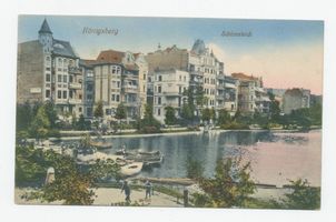 Königsberg (Pr.), Stadtkreis Königsberg Schlossteichpromenade Königsberg (Pr.), Schloßteich Königsberg, Schloßteich