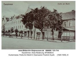 Kuckerneese, Ort, Kreis Elchniederung Am Markt 6