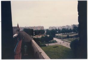 Königsberg (Pr.), Stadtkreis Königsberg Lindenstraße Königsberg (Pr.), Lindenstraße und Plantage (Lomse) im Hintergrund 
