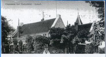 Kraussen, Kreis Samland Kraussen bei Gutenfeld, Schloss 