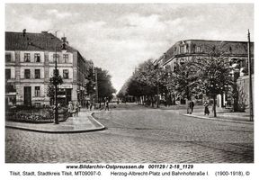 Tilsit, Stadt, Stadtkreis Tilsit Herzog-Albrecht-Platz