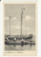 Pillkoppen, Kreis Samland Pillkoppen, Am Haffstrand, Fischerboote 