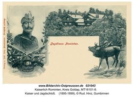 Jagdhaus Rominten, Kreis Goldap  