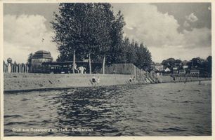 Rosenberg Kr. Heiligenbeil, Kreis Heiligenbeil Rosenberg Kr. Heiligenbeil, Badeanstalt IV Frische Nehrung - Frisches Haff