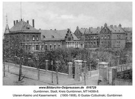 Gumbinnen, Stadt, Kreis Gumbinnen  Gumbinnen, Kasernen