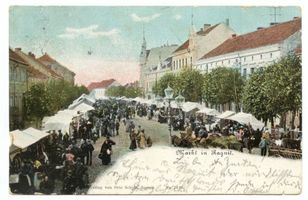 Ragnit, Kreis Tilsit-Ragnit Ragnit, Markt in Ragnit 